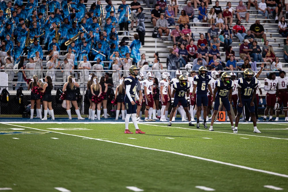 Live game day sports action photography